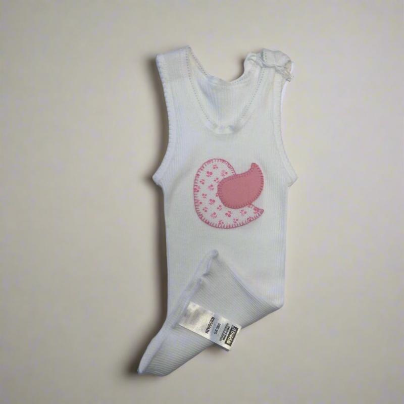 Hand Appliqued Singlets - Size 0000