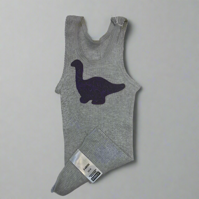 Hand Appliqued Singlet - Size 00