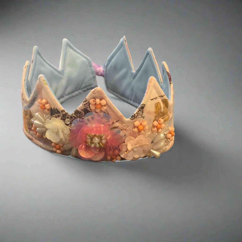 Childrens Fabric Crowns