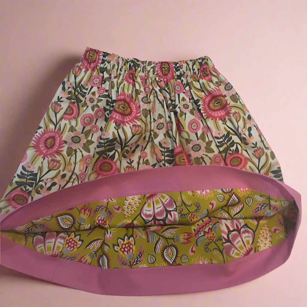 Children's Reversible Skirt - 7yrs