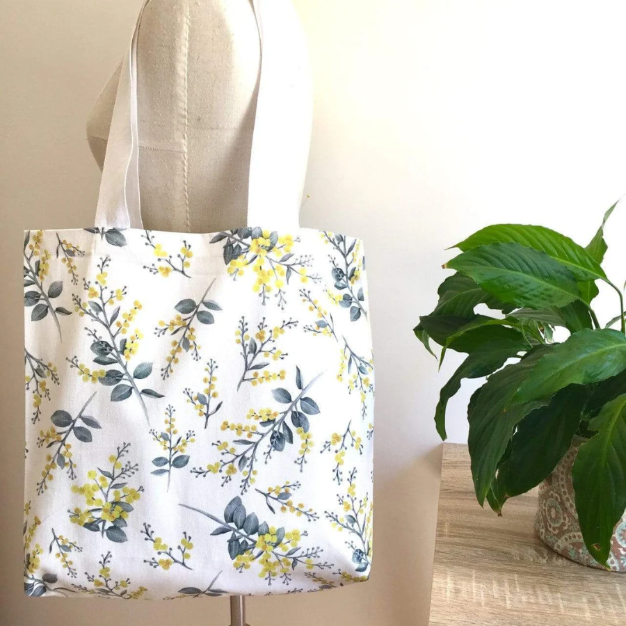 Tote Bag - Silver Wattle