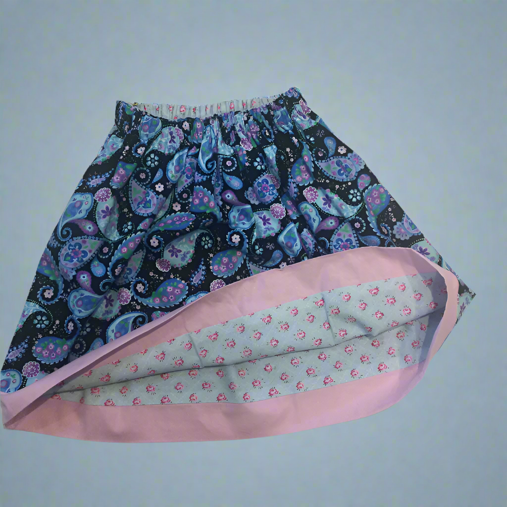 Children's Reversible Skirt - 7yrs