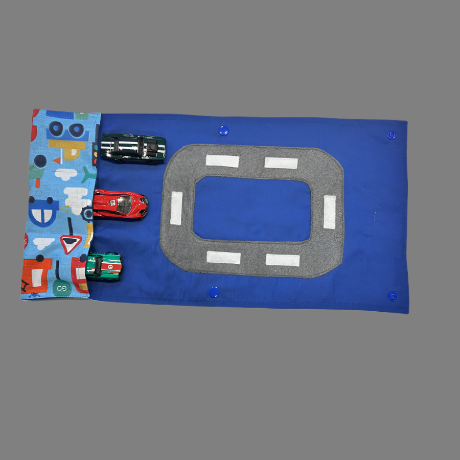 Car Racetrack Travel Wallet