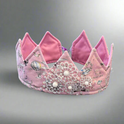 Childrens Fabric Crowns